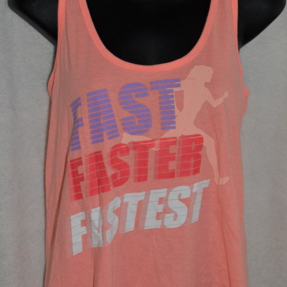 Fast, Faster, Fastest Knotted Racerback Tank